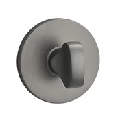 Klamki - Rozeta Wc Krótka Okrągła Slim Grafit Kuchinox - miniaturka - grafika 1