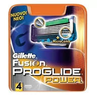Pozostałe kosmetyki - Gillette Fusion Proglide Power wymienne ostrza do maszynki do golenia 4szt - miniaturka - grafika 1