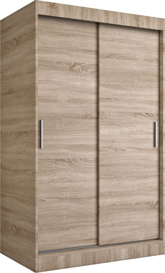 Elior Szafa przesuwna 120 cm dąb sonoma - Corina 3X
