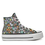 Trampki damskie - Trampki Converse Chuck Taylor All Star Lift Allover Florals A15009C Kolorowy - miniaturka - grafika 1