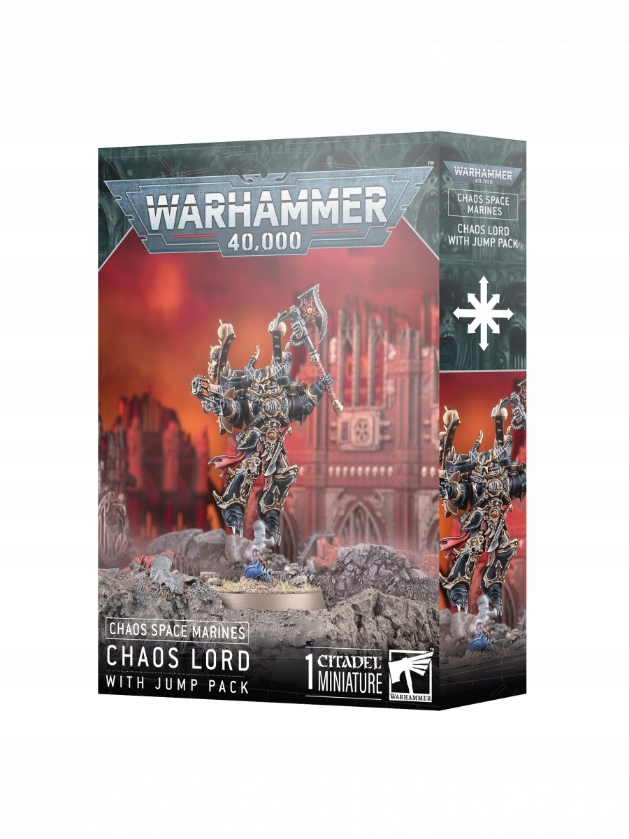 W40k: Chaos Space Marines Władca Chaosu z Plecakiem Odrzutowym