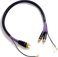 Kable komputerowe i do monitorów - Kabel Melodika RCA Cinch x2 - RCA Cinch x2 0.75m czarny - miniaturka - grafika 1