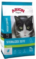 Sucha karma dla kotów - ARION Original Cat Sterilized Chicken 0,3 kg - miniaturka - grafika 1