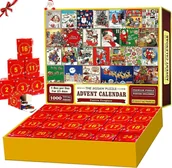 Ozdoby bożonarodzeniowe - Kalendarz Adwentowy Puzzle Świąteczne Boże Narodzenie 1000 Elementów 24 Dni - miniaturka - grafika 1