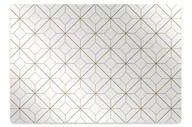 Podnóżki, podpórki, podkładki - Mata na podłogę pod krzesło Geometryczne romby 140x100 cm - miniaturka - grafika 1