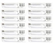 Wkłady do długopisów - BXLM1002-A2 wkład do długopisu iZee BX460, czarny, średnica kulki 1,0 mm = grubość kreski 0,5 mm, zawartość opakowania 12 x 2 torebki - miniaturka - grafika 1