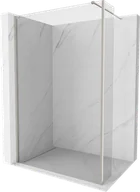 Ścianki i drzwi prysznicowe - Mexen Kioto ścianka prysznicowa Walk-in 95 x 30 cm, transparent, nikiel szczotkowany - 800-095-212-97-00-030 - miniaturka - grafika 1