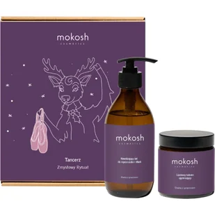 Mokosh zestaw Tancerz - Zmysłowy Rytuał: żel do ciała i dłoni 200 ml + balsam 180 ml - Zestawy kosmetyków damskich - miniaturka - grafika 1