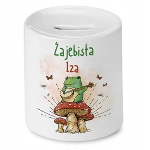 Skarbonka Dla Izy Izabelli Urodziny na Prezent z Nadrukiem ze Zdjęciem + Opakowanie na prezent (wzór 04) - Skarbonki Skarbonka Dla Izy Izabelli Urodziny na Prezent z Nadrukiem ze Zdjęciem + Opakowanie na prezent (wzór 04) - Skarbonki - miniaturka - grafika 1