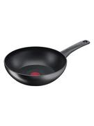 Pozostałe akcesoria kuchenne - Tefal Patelnia wok "Ultimate on" w kolorze czarnym - Ø 28 cm - miniaturka - grafika 1