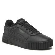 Buty dla dziewczynek - PUMA Dziewczęce sneakersy Carina 2.0 WTR Jr, Black, 37.5 EU - miniaturka - grafika 1