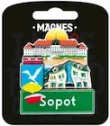 Magnesy - Magnes I love Poland Sopot ILP-MAG-C-SOP-26 - miniaturka - grafika 1