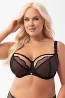 Biustonosze - Biustonosz miękki Gorsenia K900 Ida czarny - miniaturka - grafika 1