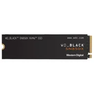 Dyski SSD - SSD|WESTERN DIGITAL|Black SN850X|1TB|M.2|PCIE|NVMe|Write speed 6300 MBytes/sec|Read speed 7300 MBytes/sec|2.38mm|TBW 600 TB|WDS100T2X0E - miniaturka - grafika 1