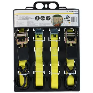 Dunlop - Pasy transportowe z napinaczem 4 szt. 5m / 150 kg - Pasy transportowe - miniaturka - grafika 1
