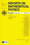 Czasopisma - Reports on Mathematical Physics 84/2 - miniaturka - grafika 1