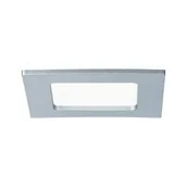 Lampy sufitowe - Paulmann Leuchten 92076 panel LED kwadratowa wpuszczana 6 W 4000 K, plastik, matowy chrom, 115. x 11.5 x 0.5 cm 92076 - miniaturka - grafika 1