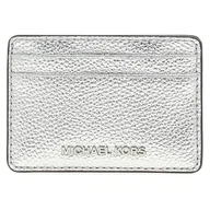 Portfele - Michael Kors Etui na karty, torebka damska, srebrny - miniaturka - grafika 1
