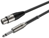Kable komputerowe i do monitorów - Roxtone kabel 10M, 3 pinowe gniazdo XLR żeńskie, wtyk Jack 6.3mm Mono, SAMURAI SMXJ210L10 - miniaturka - grafika 1