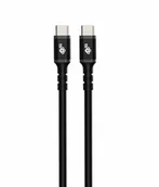 Kable USB - Kabel USB C - USB C 3m silikonowy czarny 2.0 - miniaturka - grafika 1
