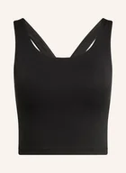 Koszulki i topy damskie - Adidas Krótki Top All Me Medium schwarz - miniaturka - grafika 1