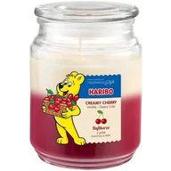 Świece - Świeca zapachowa 2w1 Haribo 510 g - Creamy Cherry - miniaturka - grafika 1