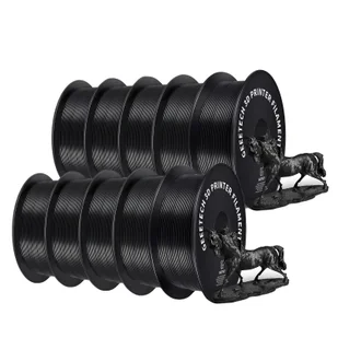 filament do drukarek 3D, średnica 1,75 mm, przyjazny dla środowiska materiał PLA, czarny - Filamenty i akcesoria do drukarek 3D - miniaturka - grafika 1