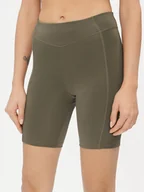 Legginsy - Reebok Szorty sportowe Yoga Performance IM4041 Zielony Tight Fit - miniaturka - grafika 1