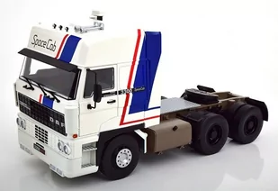 Roadkings Daf 3300 Spacecab Truck 1982 White Blu 1:18 180091 - Samochody i pojazdy dla dzieci - miniaturka - grafika 1