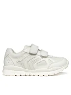 Buty dla chłopców - Geox Sneakersy J Pavel J5515A 0BUCE C1000 D Biały - miniaturka - grafika 1