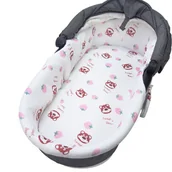 Prześcieradła dla dzieci - WKŁADKA DO GONDOLI WÓZKA PRZEŚCIERADŁO MUŚLINOWA PREMIUM - miniaturka - grafika 1