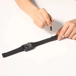 Baseus Slip-Thru pasek opaska bransoleta do Apple Watch 3/4/5/6/SE 42mm/44mm czarny (LBWSE-A01) - Akcesoria do smartwatchy - miniaturka - grafika 11