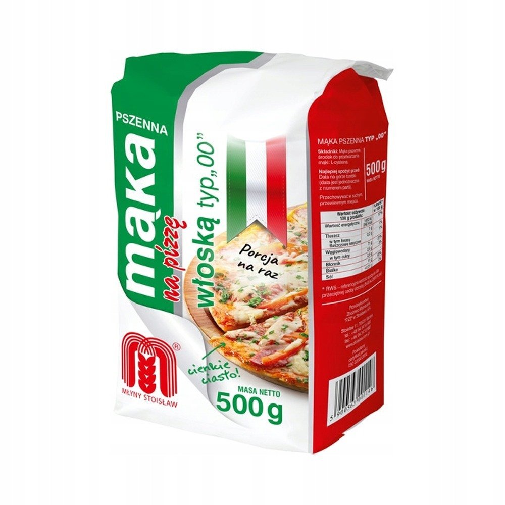 Mąka pszenna typ 00 do pizzy 500 g