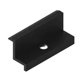 Akcesoria do kolektorów i fotowoltaiki - BUF30L Boczny uchwyt panela h=30mm lakierowany czarny - miniaturka - grafika 1