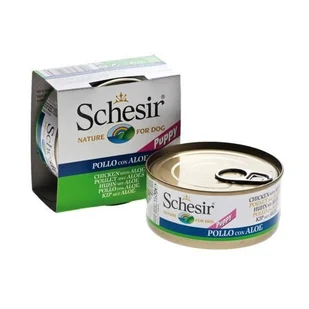 Schesir karma dla psa puszka kurczak z aloesem 150g - Mokra karma dla kotów - miniaturka - grafika 1