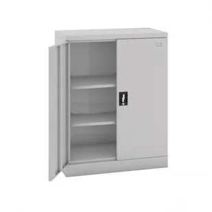 B2B Partner Szafka dwudrzwiowa, zamek cylindryczny, 1040 x 800 x 435 mm - Szafki biurowe - miniaturka - grafika 1
