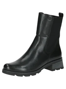 CAPRICE Buty damskie Boot Flat 9-25422-43 półdługie kozaki, Czarna papka, 38 EU - Kozaki damskie - miniaturka - grafika 1
