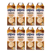 Napoje roślinne - Alpro Barista Napój owsiano-sojowy Karmel Zestaw 8 x 750 ml - miniaturka - grafika 1