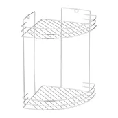 Półki łazienkowe - Półka łazienkowa wisząca JOTTA Basic 42387 Srebrny - miniaturka - grafika 1