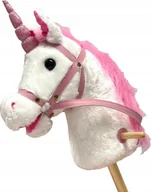 Zabawki na biegunach - LeanToys BM HOBBY HORSE Z DZWIĘKIEM JEDNOROŻEC 8596164159538 - miniaturka - grafika 1