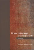 Zarządzanie - Nowe tendencje w zarządzaniu. Tom VIII - miniaturka - grafika 1