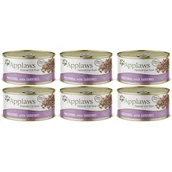 Mokra karma dla kotów - Applaws Cat Makrela i sardynki 6x70g PUSZKA - miniaturka - grafika 1