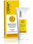 Balsamy i kremy do opalania - Cera+ Solutions Krem SPF50 skóra z przebarwieniami - miniaturka - grafika 1