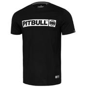 Koszulki sportowe męskie - Pit Bull T-shirt Koszulka Lekka Hilltop Black - miniaturka - grafika 1