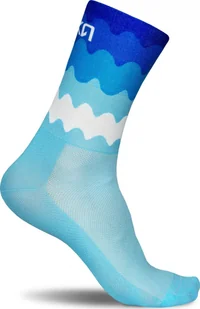 Luxa Skarpety Rowerowe LUXA Tenerife Blue 39-41 - Skarpety termoaktywne - miniaturka - grafika 1