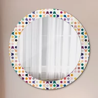 Lustra - Lustro dekoracyjne okrągłe Bezszwowy wielokolorowy - miniaturka - grafika 1