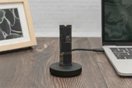 Obudowy i kieszenie na dyski twarde - Stacja dokująca Digitus Digitus DA-71547 saugojimo diskų prijungimo stotis USB 3.2 Gen 2 3.1 Gen 2 Type-C Juoda - miniaturka - grafika 1