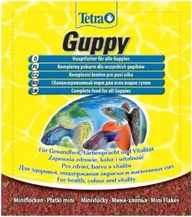 Tetra Pokarm dla gupików TETRA Guppy, 12 g - Karma dla ptaków - miniaturka - grafika 1