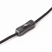 Lampy stojące - Brilliant Lampa stołowa Kaizen, Ø 25 cm, bursztyn, szkło - miniaturka - grafika 1