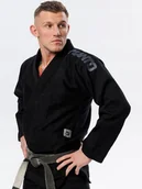 Kimona, stroje i obuwie - MANTO Kimono Gi BJJ model X5 blackout czarne - rozm. A1L - miniaturka - grafika 1